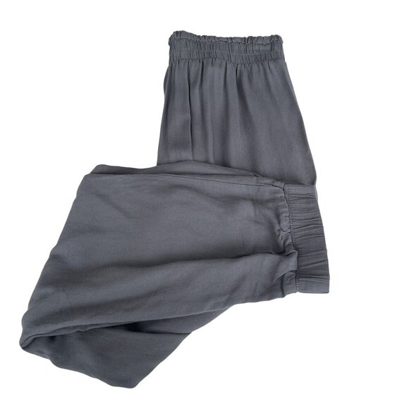 Hollister High-Rise Elastic Waistband Jogger Pants Lightweight Gray Women S - Picture 3 of 11
